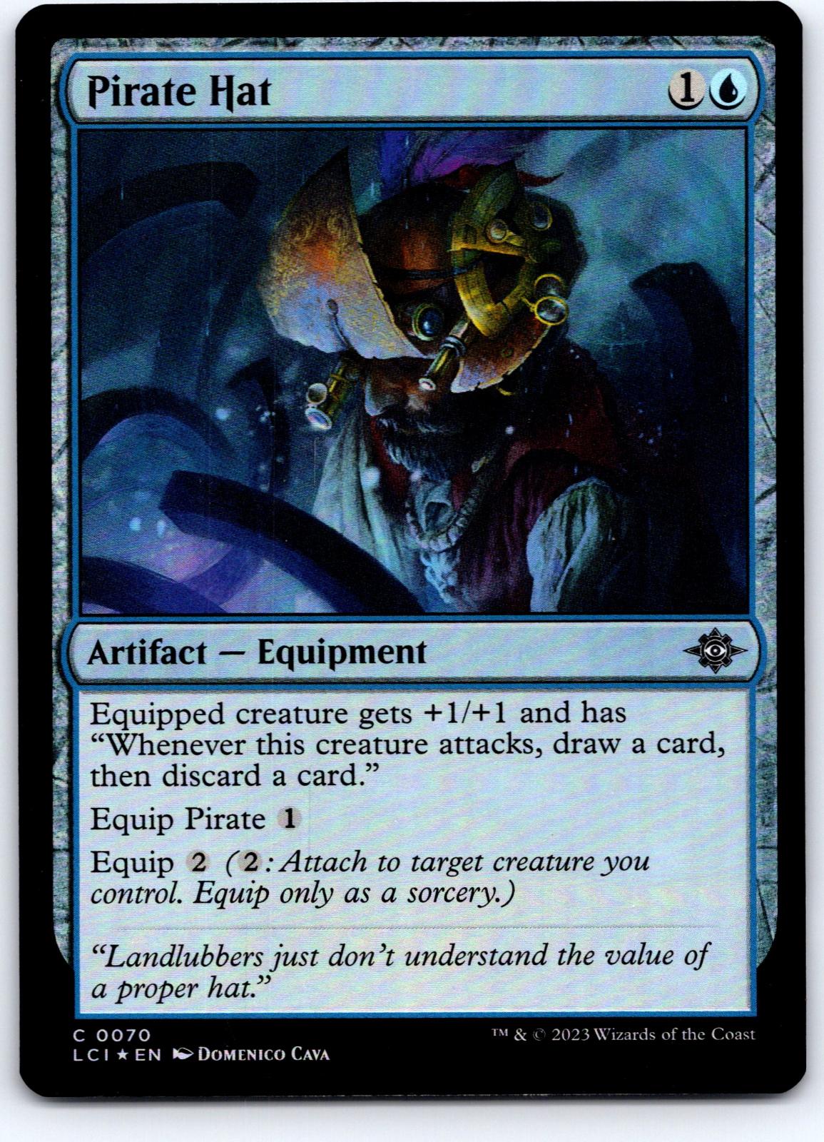 Pirate Hat 70 Common The Lost Caverns of Ixalan Magic: The Gathering Foil NM