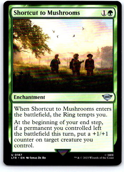 Shortcut to Mushrooms 187 Universes Beyond: LOTR: Tales of Middle-earth MTG NM