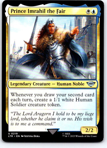 Prince Imrahil the Fair 219 Universes Beyond: LOTR Magic: The Gathering NM