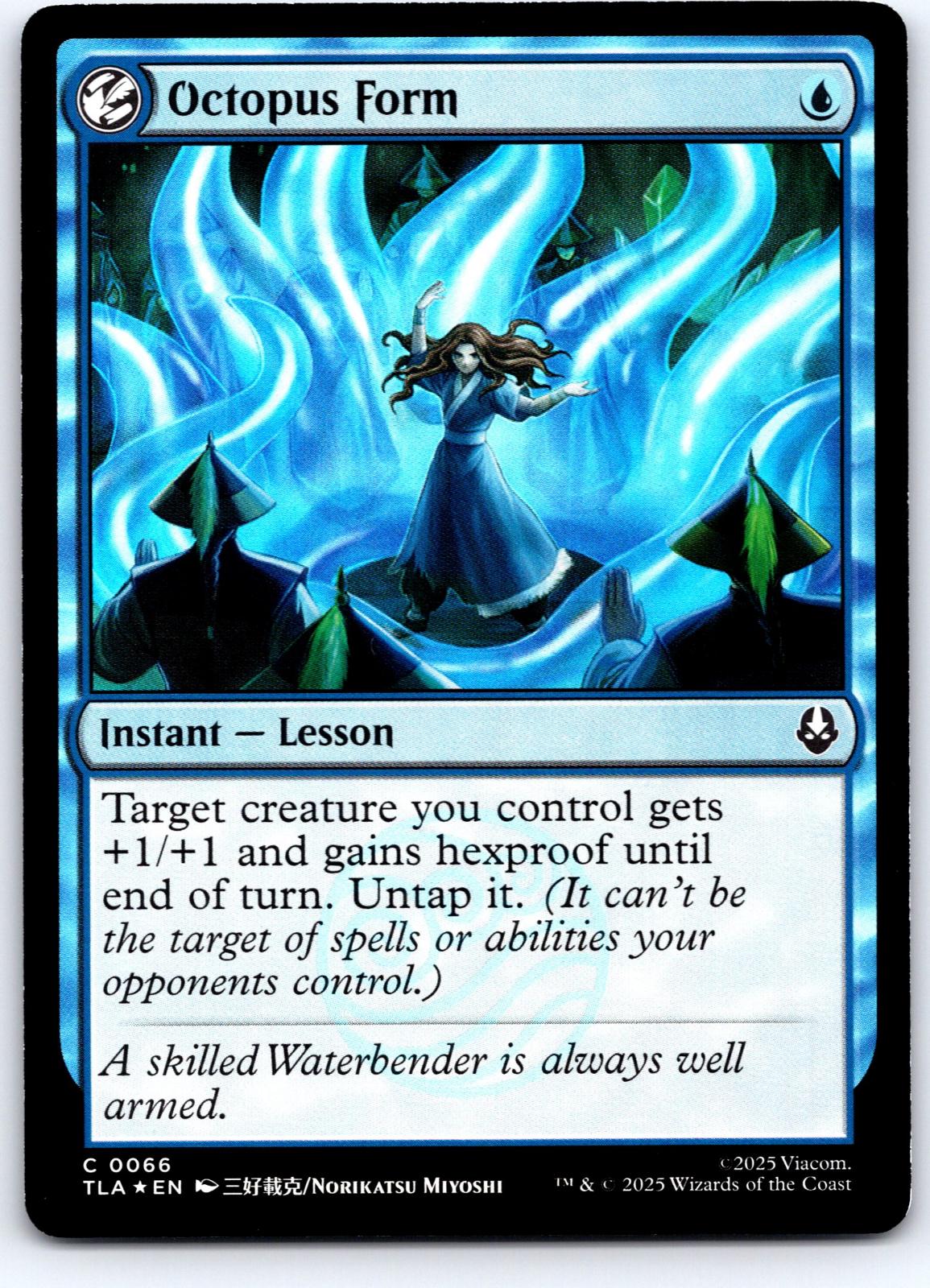 Octopus Form 66 Common Avatar: The Last Airbender Magic: The Gathering Foil NM