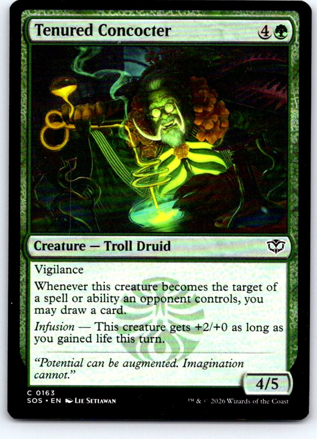 Tenured Concocter 163 Common Secrets of Strixhaven Magic: The Gathering NM