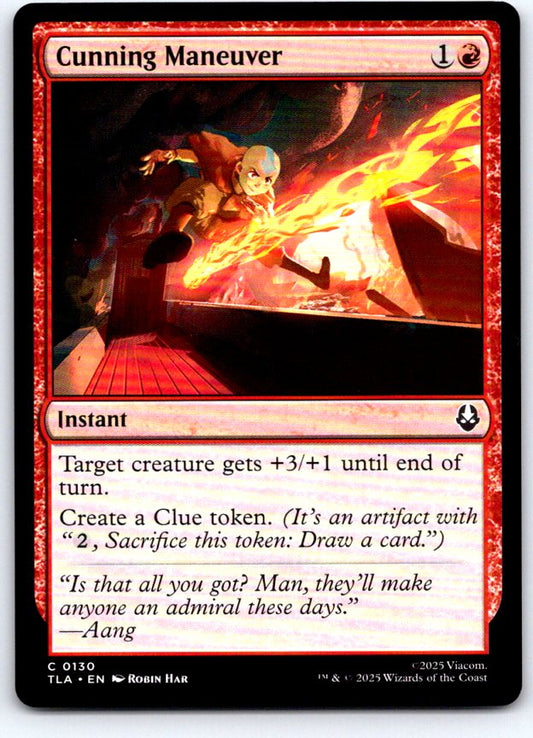 Cunning Maneuver 130 Common Avatar: The Last Airbender Magic: The Gathering NM