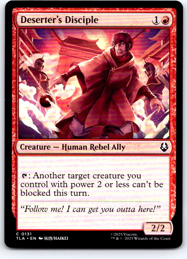 Deserter's Disciple 131 Avatar: The Last Airbender Magic: The Gathering NM