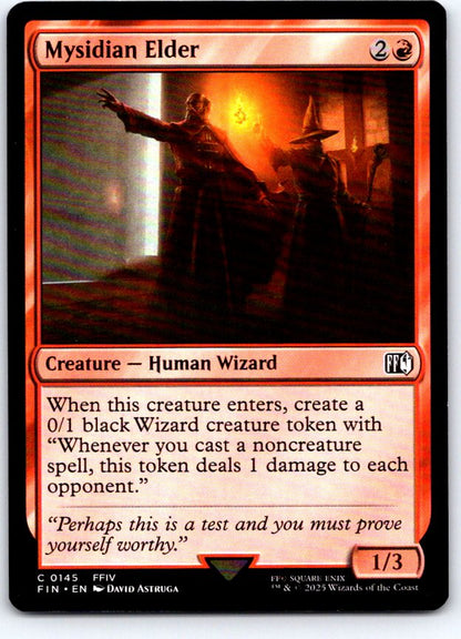 Mysidian Elder 145 Common FINAL FANTASY Magic: The Gathering Near Mint