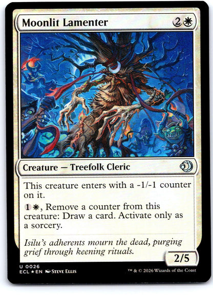 Moonlit Lamenter 26 Uncommon Lorwyn Eclipsed Magic: The Gathering Foil Near Mint