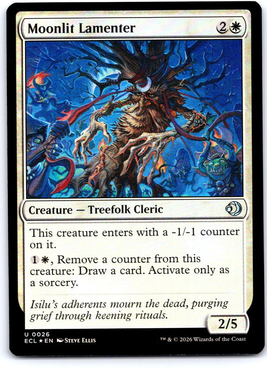 Moonlit Lamenter 26 Uncommon Lorwyn Eclipsed Magic: The Gathering Foil Near Mint