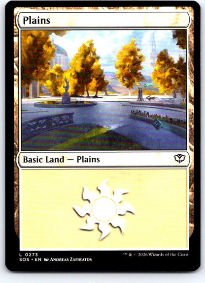 Plains (0273) 273 Land Secrets of Strixhaven Magic: The Gathering Near Mint