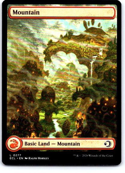 Mountain (0277) 277 Land Lorwyn Eclipsed Magic: The Gathering Near Mint