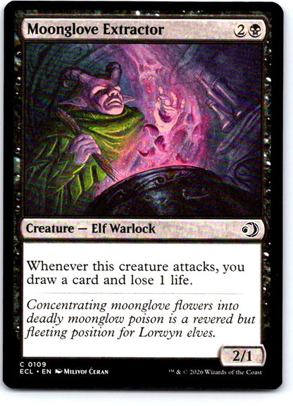 Moonglove Extractor 109 Common Lorwyn Eclipsed Magic: The Gathering Near Mint