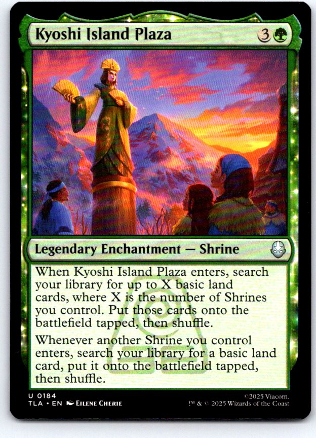 Kyoshi Island Plaza 184 Avatar: The Last Airbender Magic: The Gathering NM