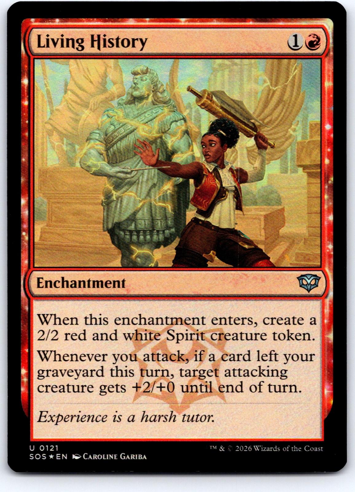 Living History 121 Uncommon Secrets of Strixhaven Magic: The Gathering Foil NM