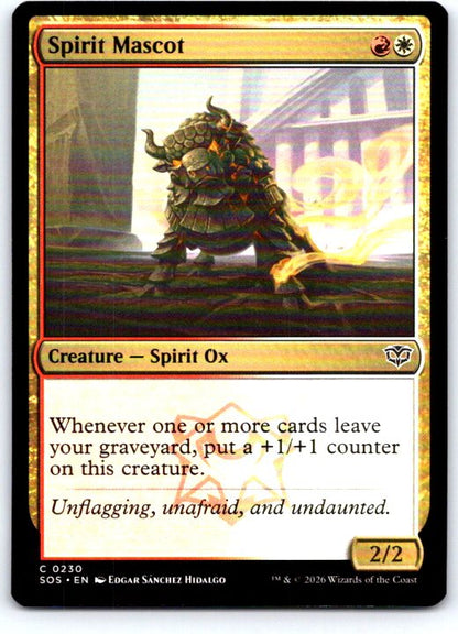 Spirit Mascot 230 Common Secrets of Strixhaven Magic: The Gathering Near Mint