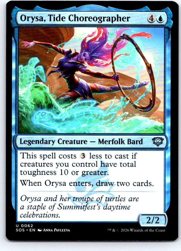 Orysa, Tide Choreographer 62 Secrets of Strixhaven Magic: The Gathering NM