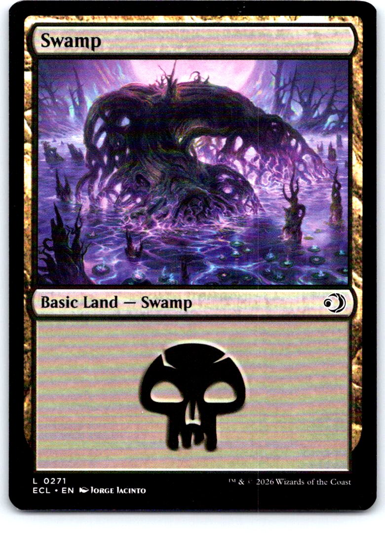 Swamp (0271) 271 Land Lorwyn Eclipsed Magic: The Gathering Near Mint