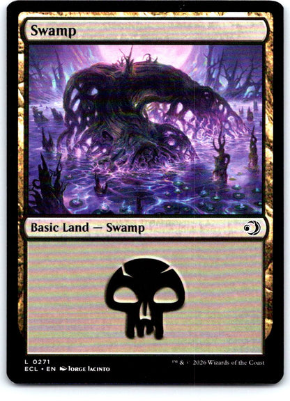 Swamp (0271) 271 Land Lorwyn Eclipsed Magic: The Gathering Near Mint