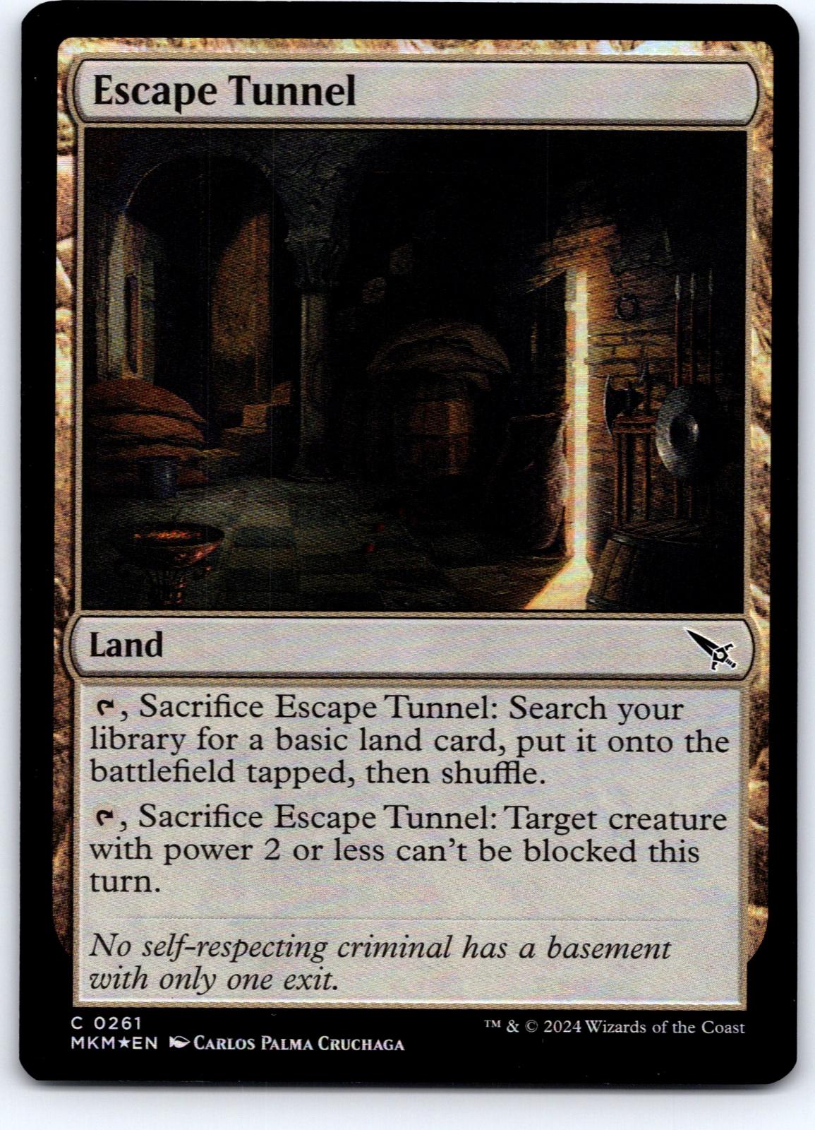 Escape Tunnel 261 Common Murders at Karlov Manor Magic: The Gathering Foil NM