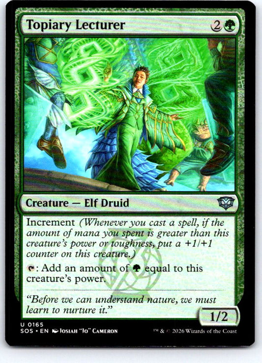 Topiary Lecturer 165 Uncommon Secrets of Strixhaven Magic: The Gathering NM