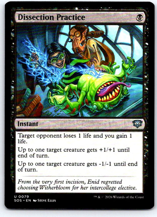 Dissection Practice 79 Uncommon Secrets of Strixhaven Magic: The Gathering NM