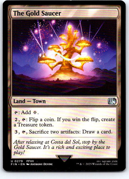 The Gold Saucer 279 Uncommon FINAL FANTASY Magic: The Gathering Near Mint
