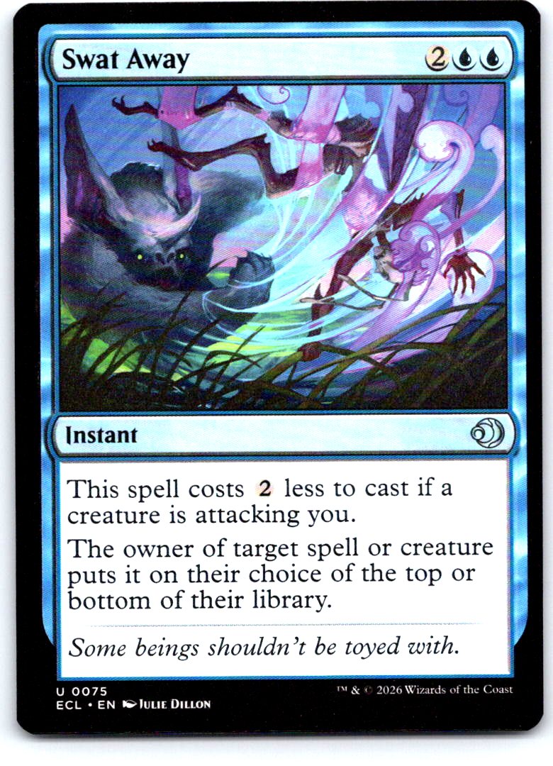 Swat Away 75 Uncommon Lorwyn Eclipsed Magic: The Gathering Near Mint