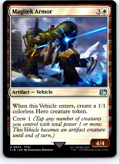 Magitek Armor 24 Uncommon FINAL FANTASY Magic: The Gathering Near Mint