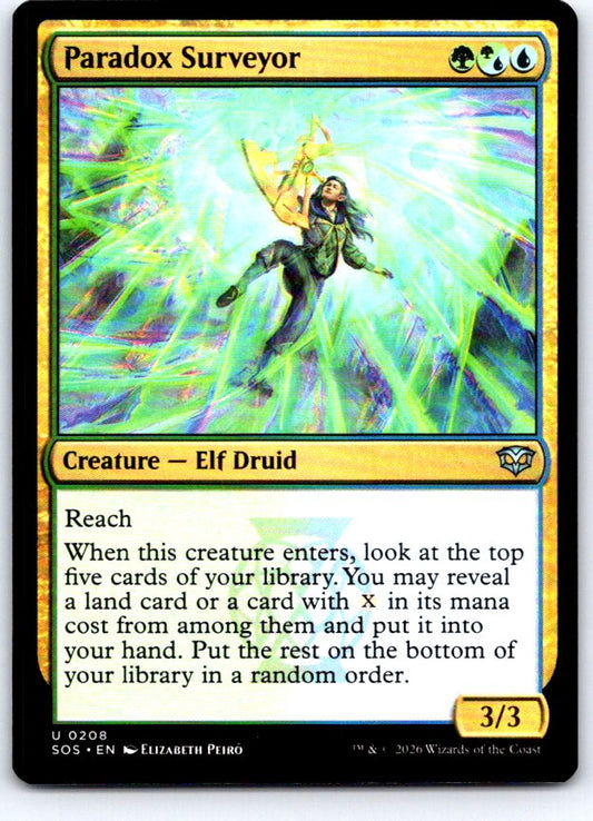 Paradox Surveyor 208 Uncommon Secrets of Strixhaven Magic: The Gathering NM