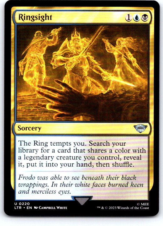 Ringsight 220 Universes Beyond: LOTR: Tales of Middle-earth MTG NM