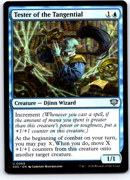 Tester of the Tangential 69 Secrets of Strixhaven Magic: The Gathering NM