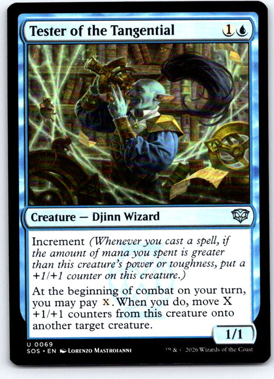 Tester of the Tangential 69 Secrets of Strixhaven Magic: The Gathering NM