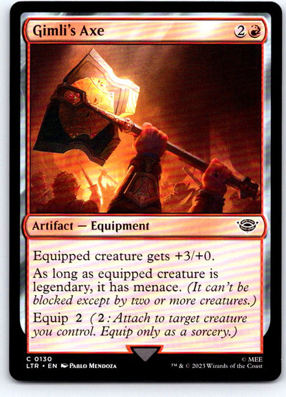 Gimli's Axe 130 Universes Beyond: LOTR Magic: The Gathering NM