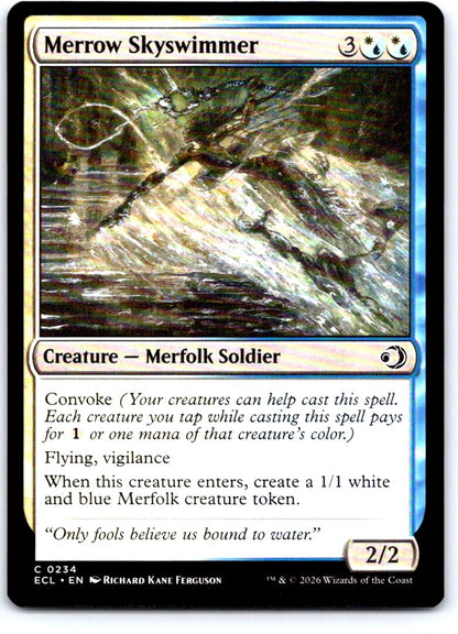 Merrow Skyswimmer 234 Common Lorwyn Eclipsed Magic: The Gathering Near Mint