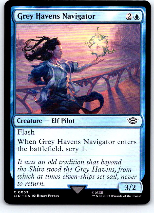 Grey Havens Navigator 53 Universes Beyond: LOTR Magic: The Gathering NM