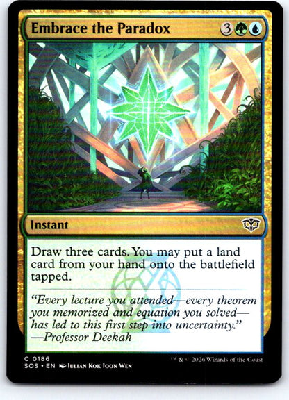 Embrace the Paradox 186 Common Secrets of Strixhaven Magic: The Gathering NM