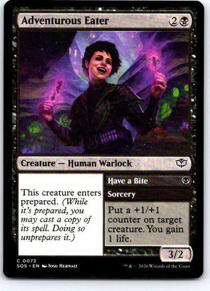 Adventurous Eater 72 Common Secrets of Strixhaven Magic: The Gathering Near Mint