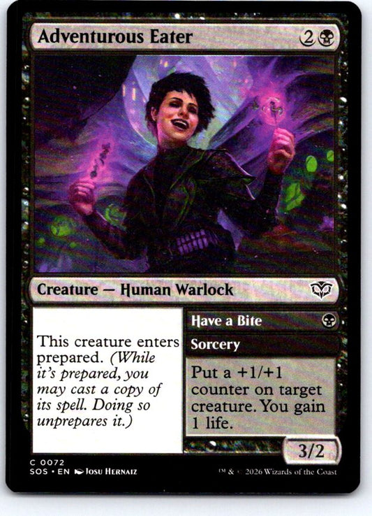 Adventurous Eater 72 Common Secrets of Strixhaven Magic: The Gathering Near Mint