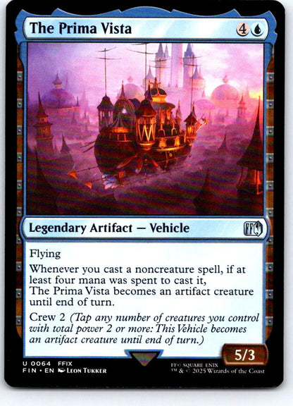 The Prima Vista 64 Uncommon FINAL FANTASY Magic: The Gathering Near Mint