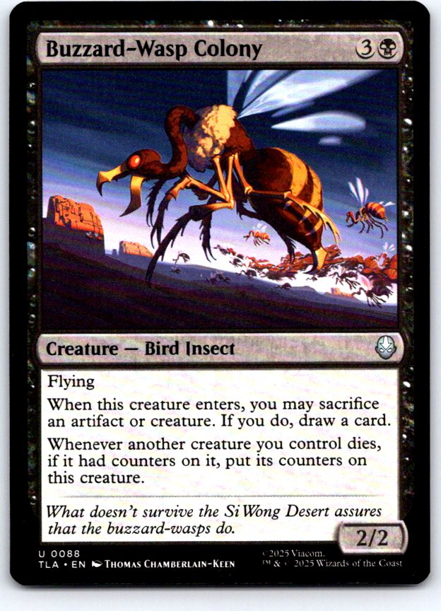 Buzzard-Wasp Colony 88 Avatar: The Last Airbender Magic: The Gathering NM