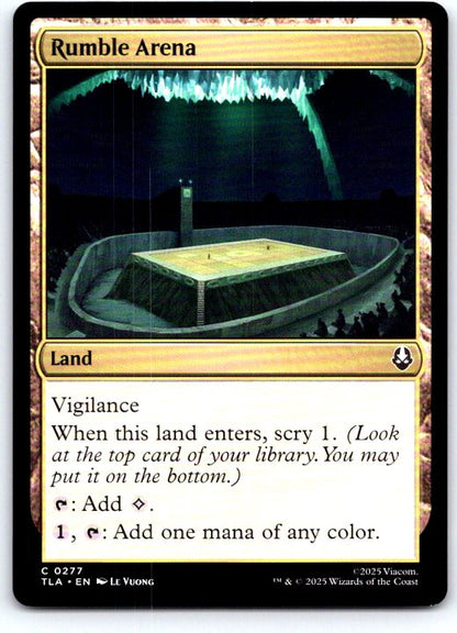 Rumble Arena 277 Common Avatar: The Last Airbender Magic: The Gathering NM