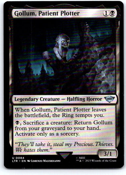 Gollum, Patient Plotter 84 Universes Beyond: LOTR: Tales of Middle-earth MTG NM