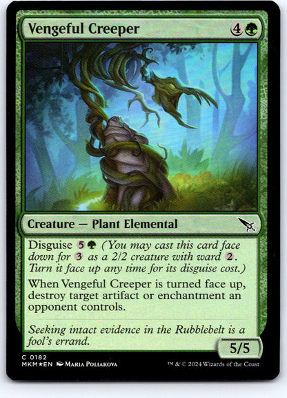 Vengeful Creeper 182 Common Murders at Karlov Manor Magic: The Gathering Foil NM