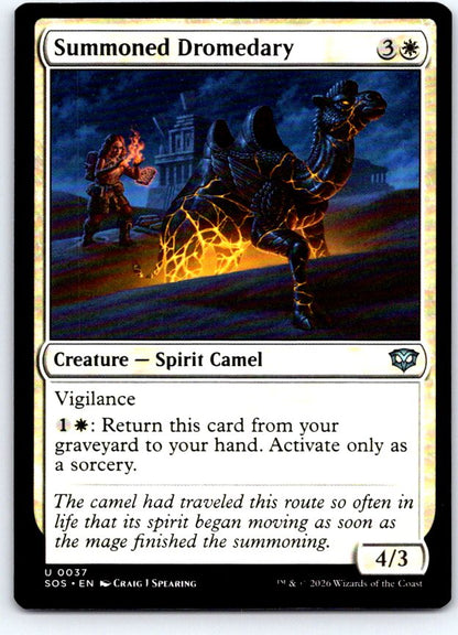 Summoned Dromedary 37 Uncommon Secrets of Strixhaven Magic: The Gathering NM