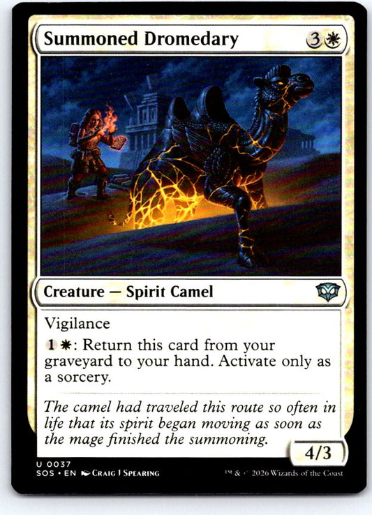 Summoned Dromedary 37 Uncommon Secrets of Strixhaven Magic: The Gathering NM