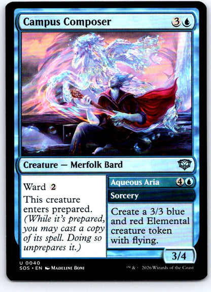 Campus Composer 40 Uncommon Secrets of Strixhaven Magic: The Gathering Near Mint
