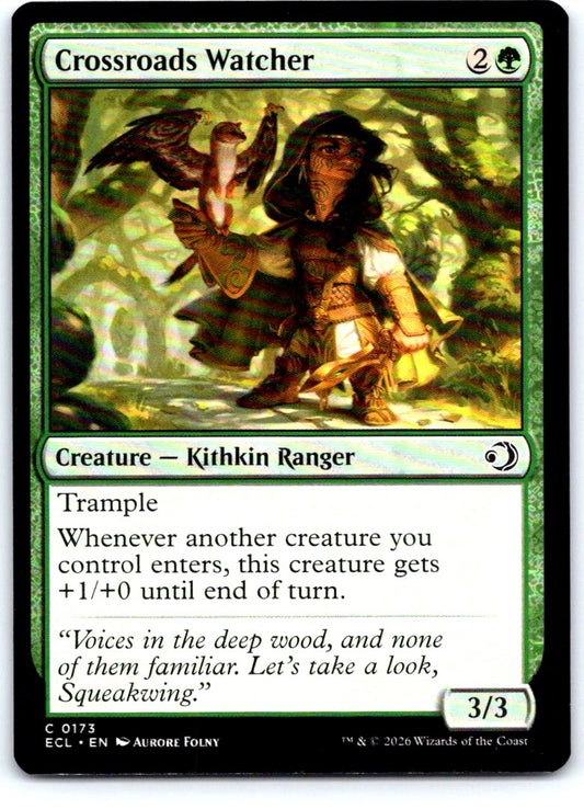 Crossroads Watcher 173 Common Lorwyn Eclipsed Magic: The Gathering Near Mint
