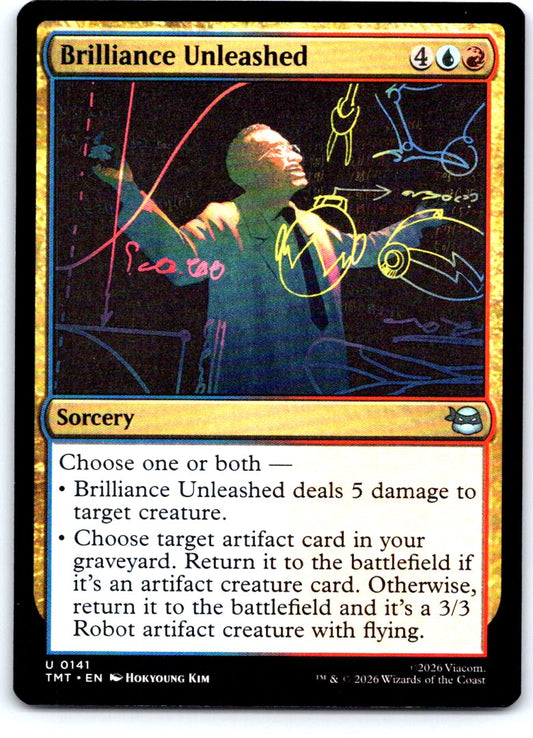 Brilliance Unleashed 0141 Teenage Mutant Ninja Turtles Magic: The Gathering NM
