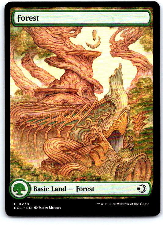 Forest (0278) 278 Land Lorwyn Eclipsed Magic: The Gathering Near Mint