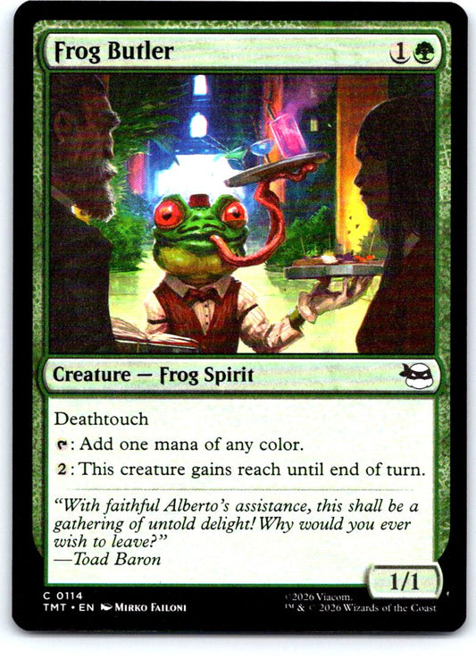Frog Butler 0114 Common Teenage Mutant Ninja Turtles Magic: The Gathering NM