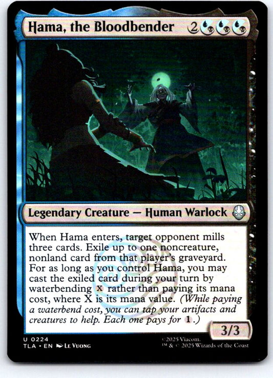 Hama, the Bloodbender 224 Avatar: The Last Airbender Magic: The Gathering NM
