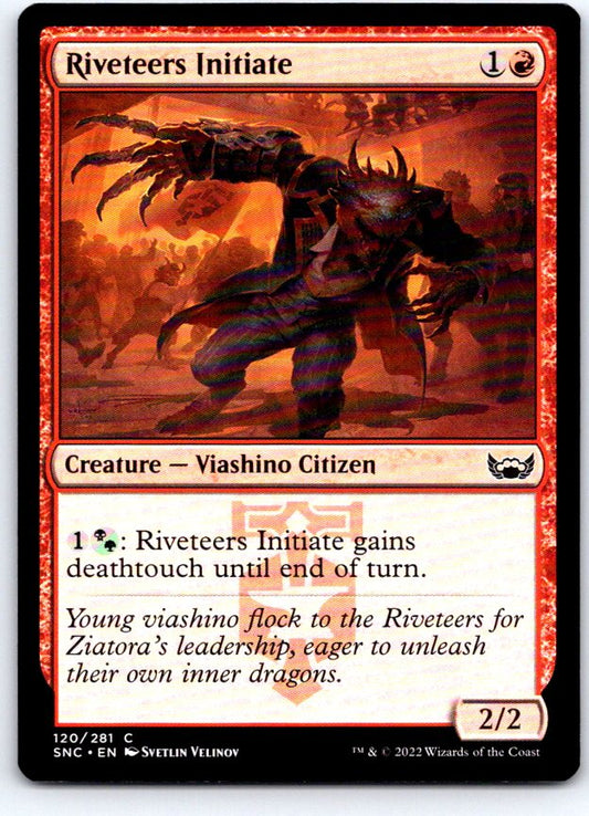Riveteers Initiate 120 Common Streets of New Capenna Magic: The Gathering NM