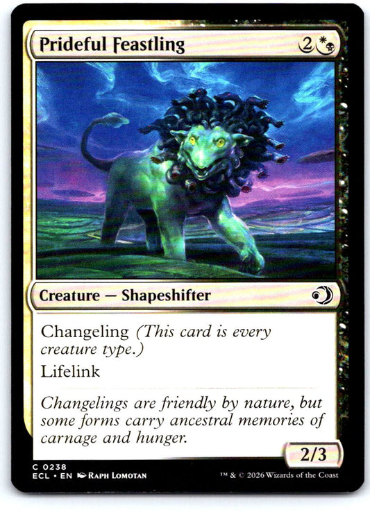 Prideful Feastling 238 Common Lorwyn Eclipsed Magic: The Gathering Near Mint